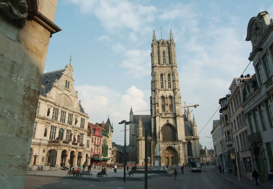 St. Bavo’s Cathedral, Ghent, East Flanders, Belgium